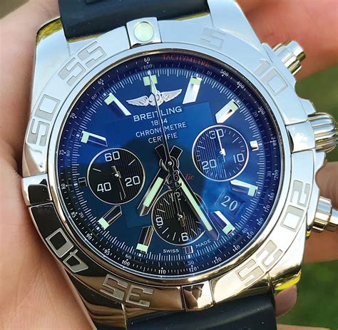 breitling chronomat 44 ib0110-086|breitling chronomat b01 44 review.